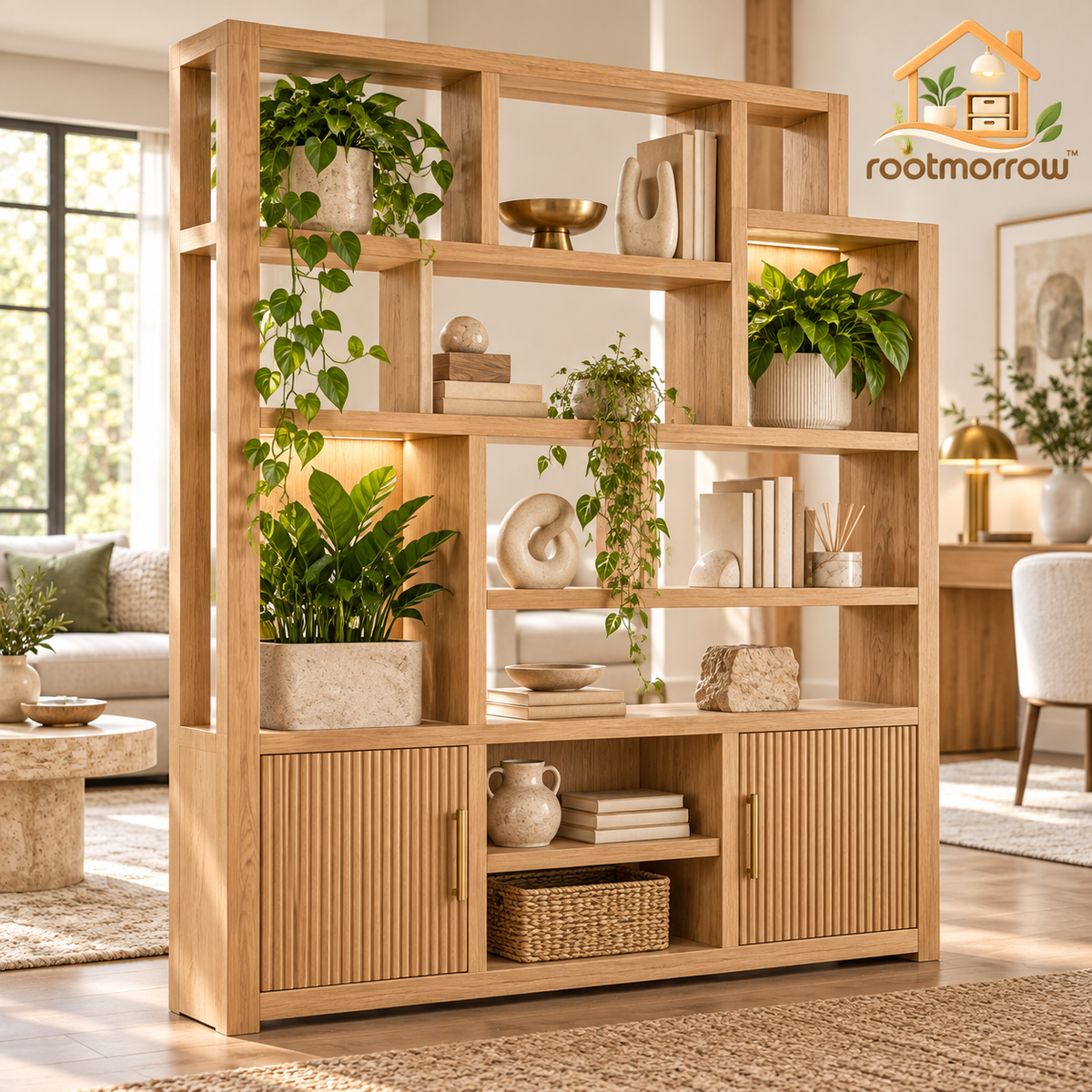 Open Display Bookcase