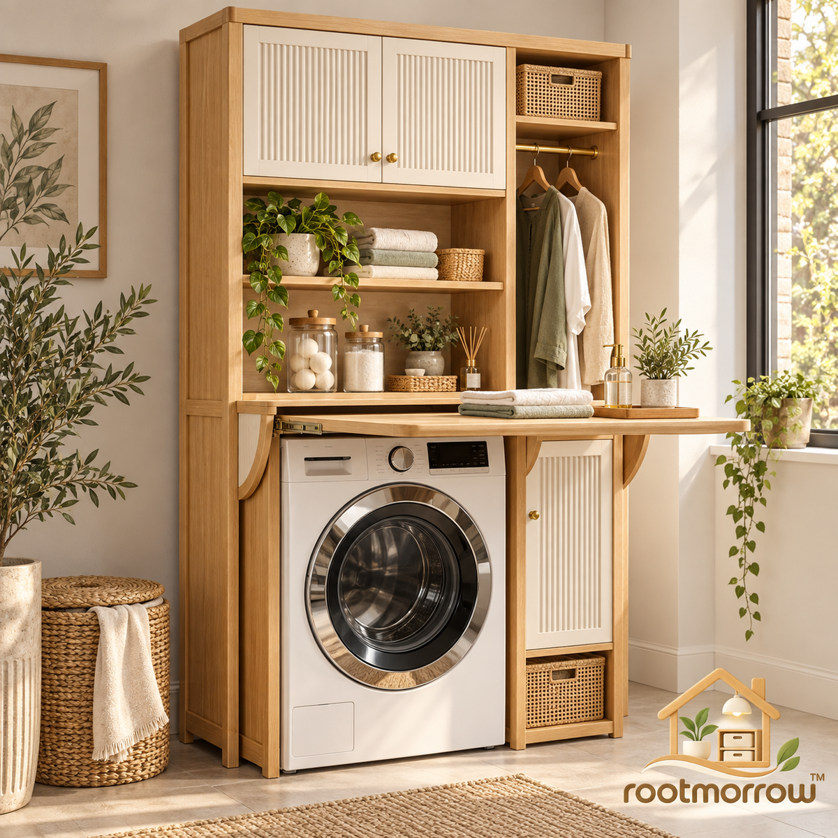 Laundry Storage Hutch
