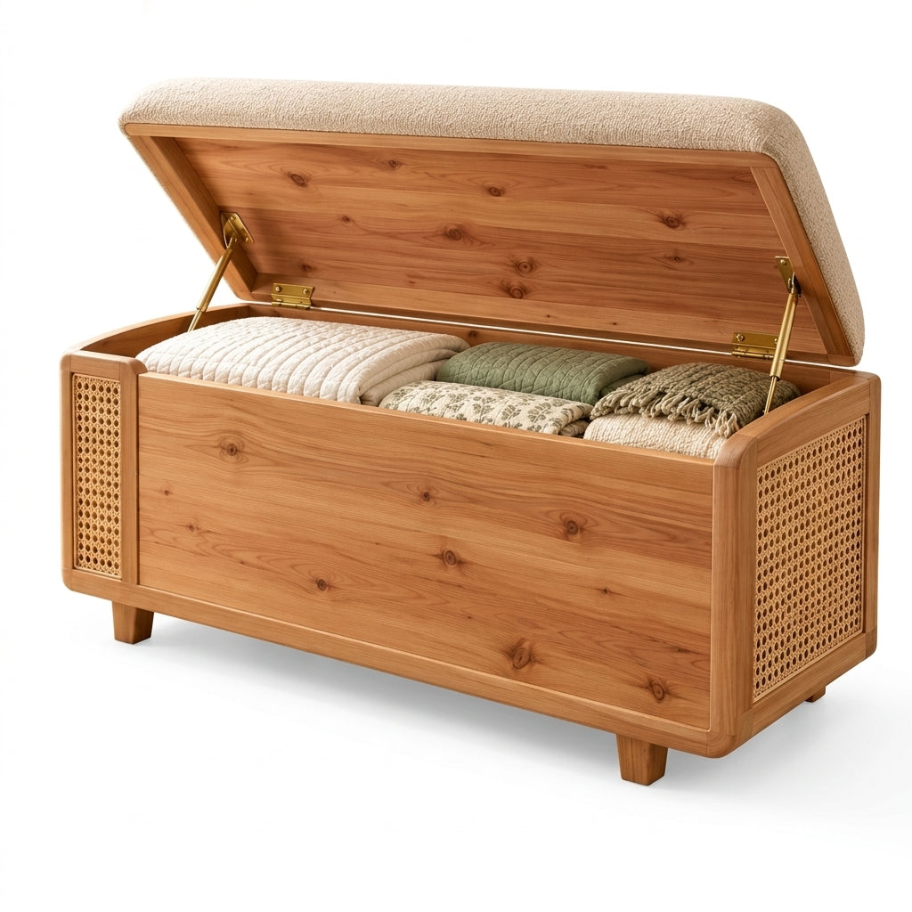 Upholstered Storage Bench