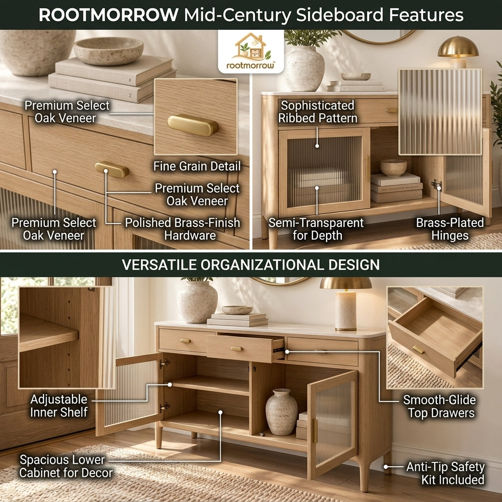 Reeded Sideboard