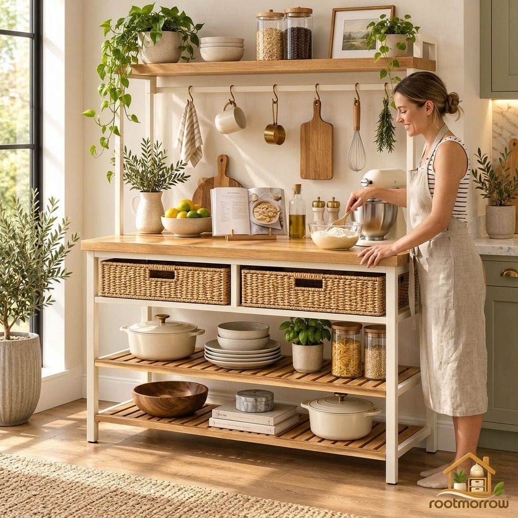 Baker's rack details