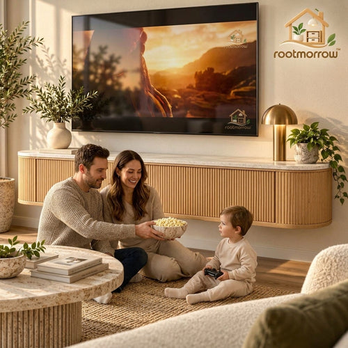 Floating Media Console