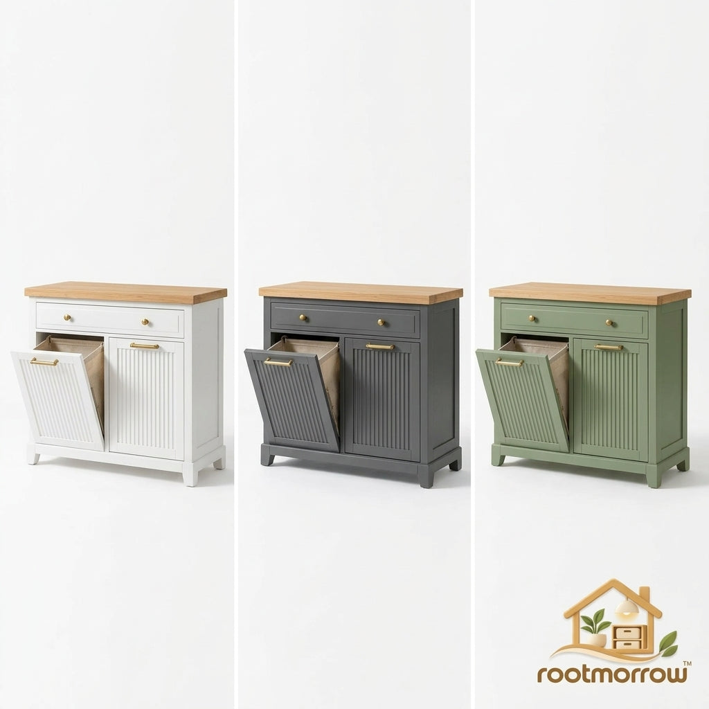 Laundry Hamper Cabinet