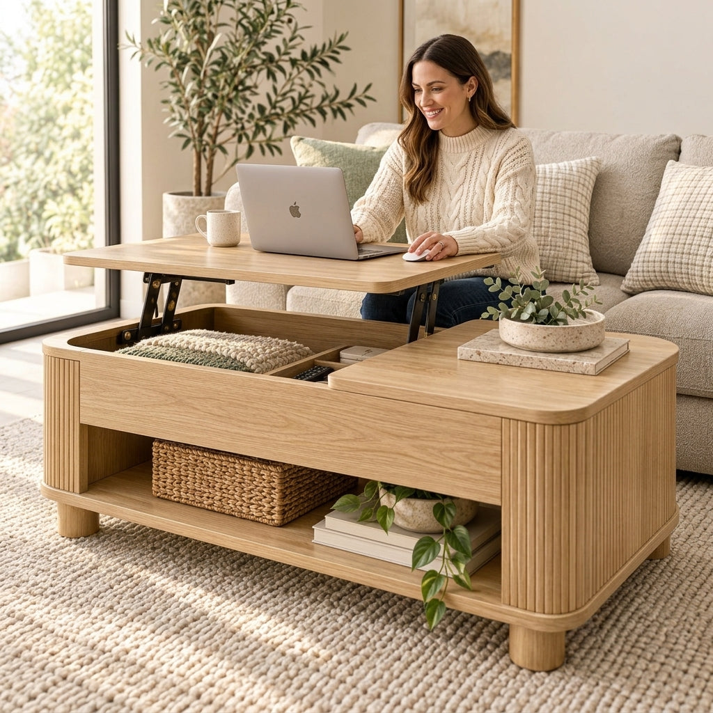 Lift-Top Coffee Table