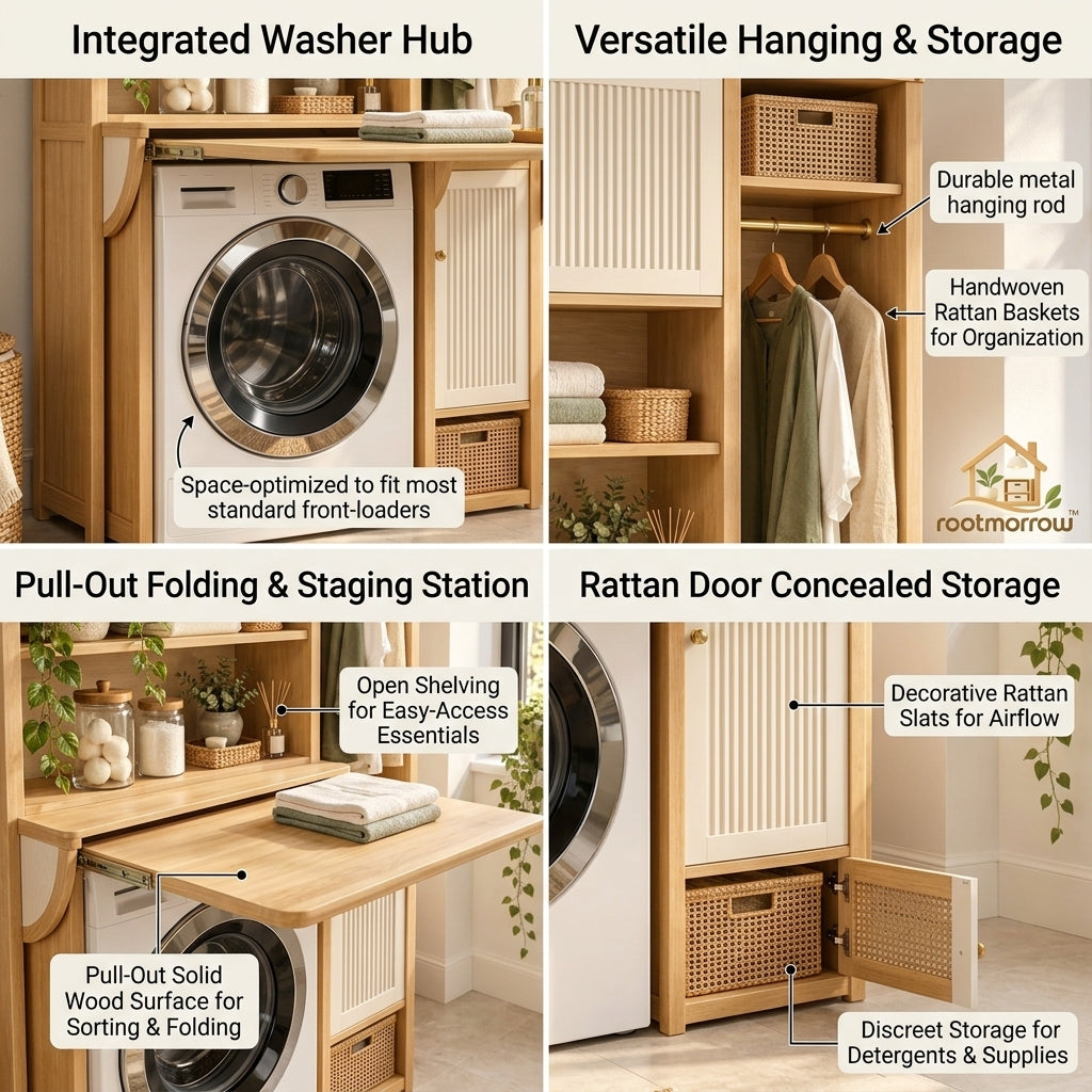 Laundry Storage Hutch