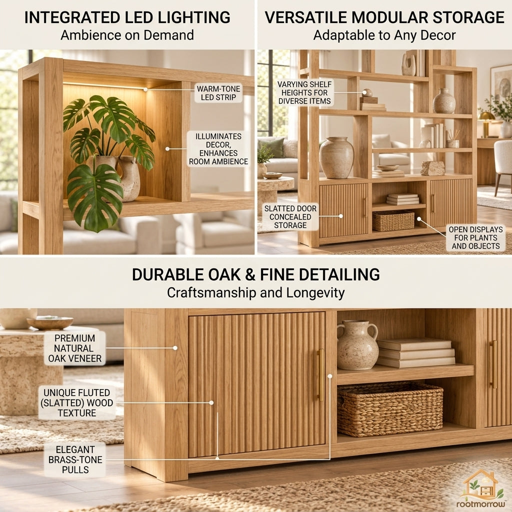 Open Display Bookcase
