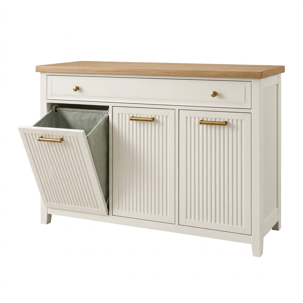 Laundry Hamper Cabinet